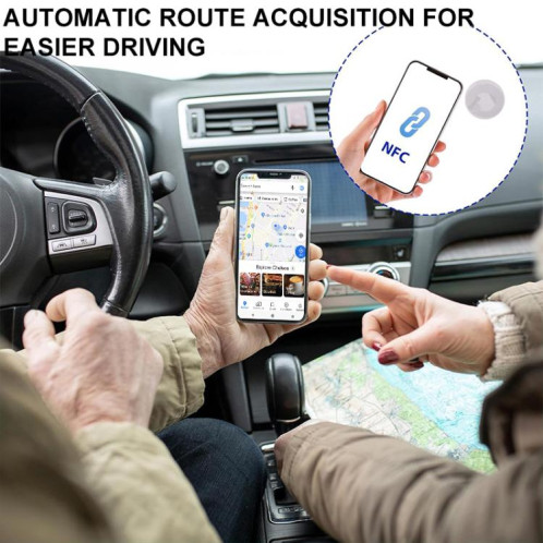 Étiquette électronique RFID compatible avec téléphone portable NPC, modèle : HF, incrustation humide ronde 25 mm, 100 pièces SR02021848-07